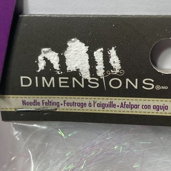 Iridescent Sparkle Fiber for Needle Felting Crafts Dimensions 5 Packs - Picture 5 of 16